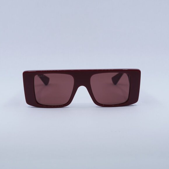 ?️ New Gucci GG1888S 004 Sunglasses - Burgundy Frame, Red Lenses main image 9